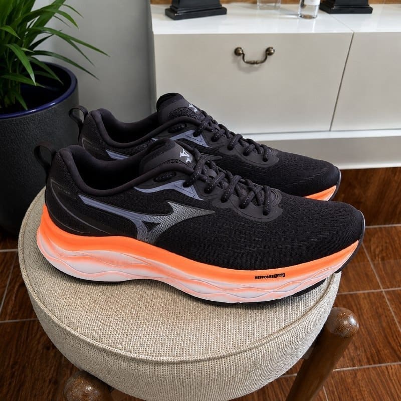 Tenis Mizuno Victory Masculino Preto Branco