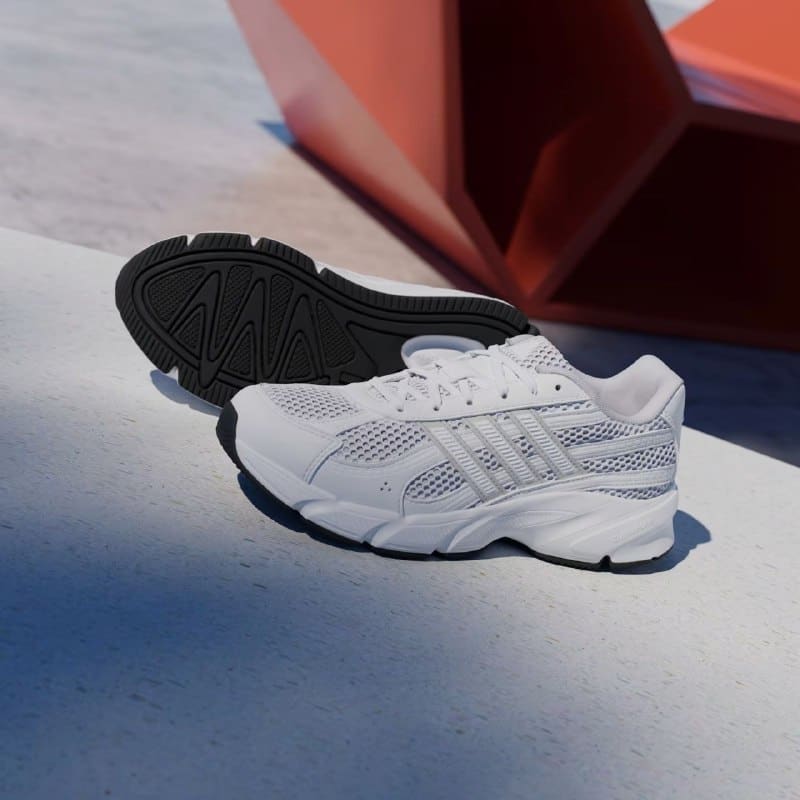 Tenis Adidas Technochaos 2000 Feminino Branco Cinza