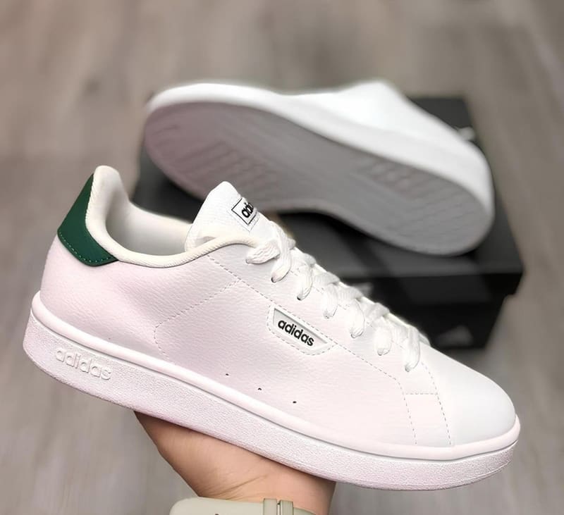 Tenis Adidas Urban Court Masculino Branco Verde