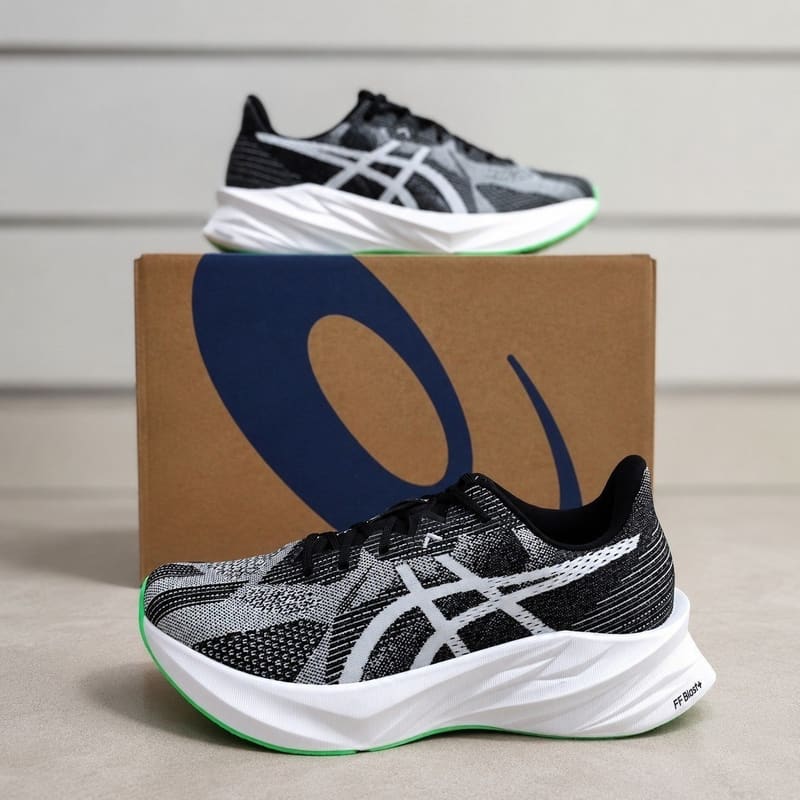 Tenis Asics Dynablast 5 Masculino Preto Branco