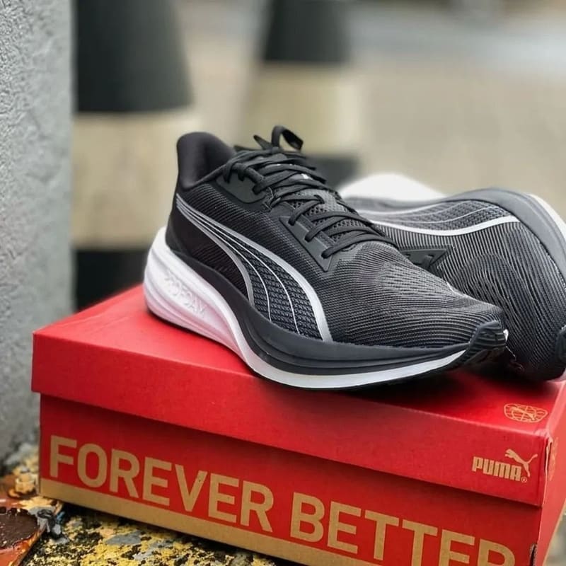 Tenis Puma Darter Pro Unissex Cinza Prata