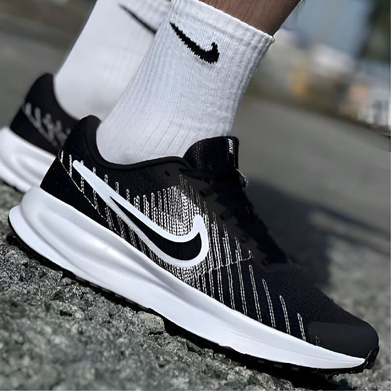 Tenis Nike Run Defy Masculino Preto Branco