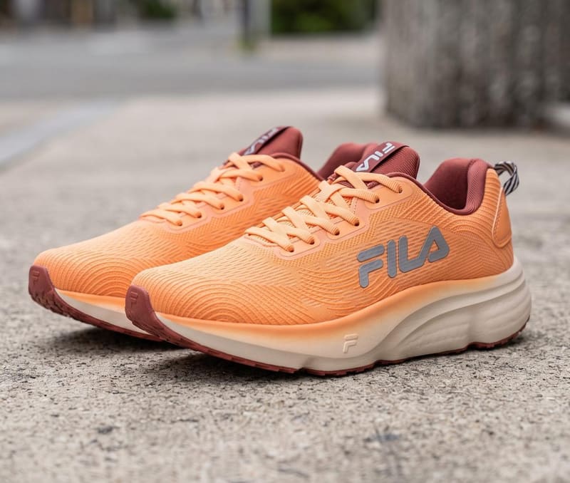 Tenis Fila Maxximus Feminino Laranja Marrom I6E 8014 921 37