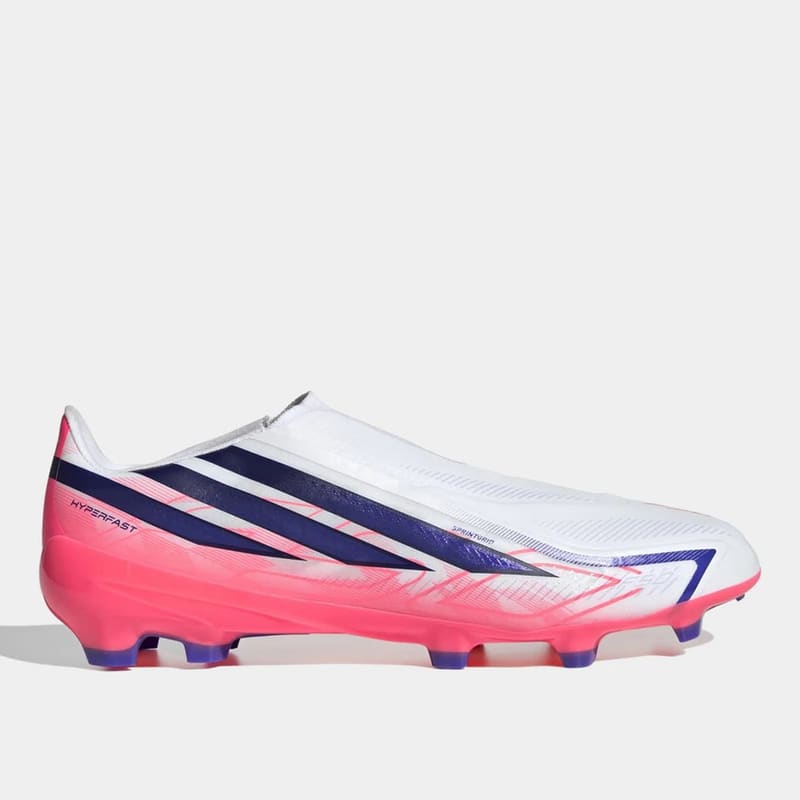 Chuteira Campo Adidas F50 Hyperfast League Ll Copa Do Mundo Branco Roxo FBA 867E 152 41