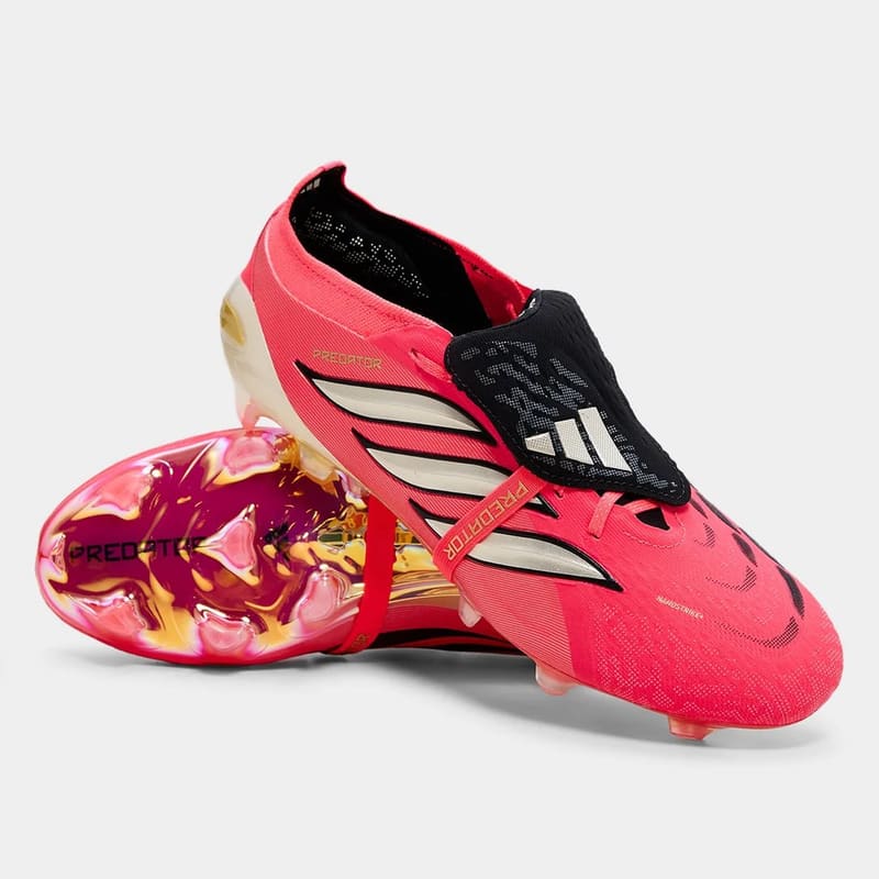 Chuteira Campo Adidas Predator Elite Lingua Dobravel Copa Do Mundo Pink Preto FBA 866X 492 41