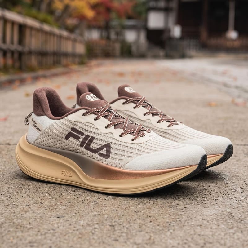 Tenis Fila Racer Speedzone Se Feminino Bege SFK 081U 004 39