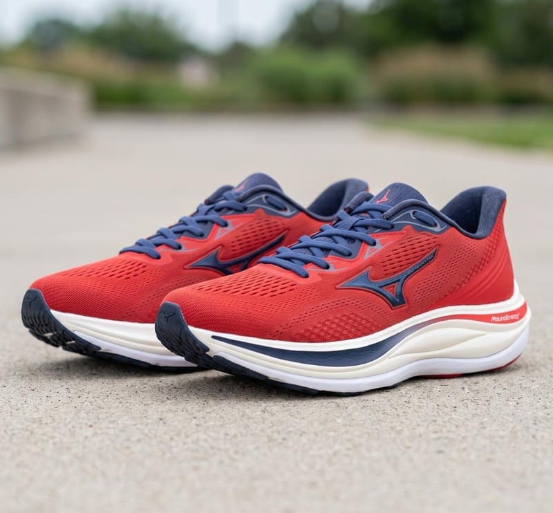 Tenis Mizuno Wave Skyway Masculino Vermelho SIC 00BQ 016 44