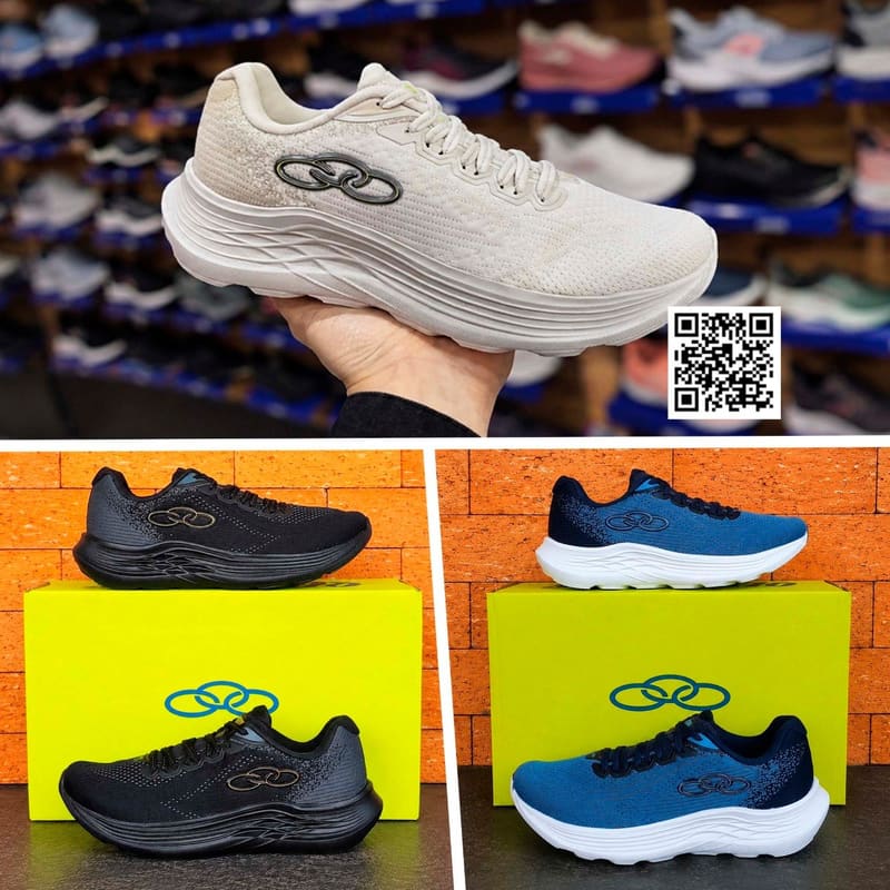 Tenis Olympikus Index 4 Masculino Preto Chumbo