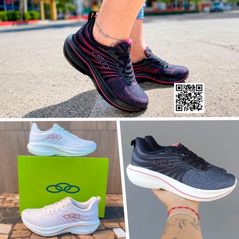 Tenis Olympikus Bruma Feminino Rosa Claro