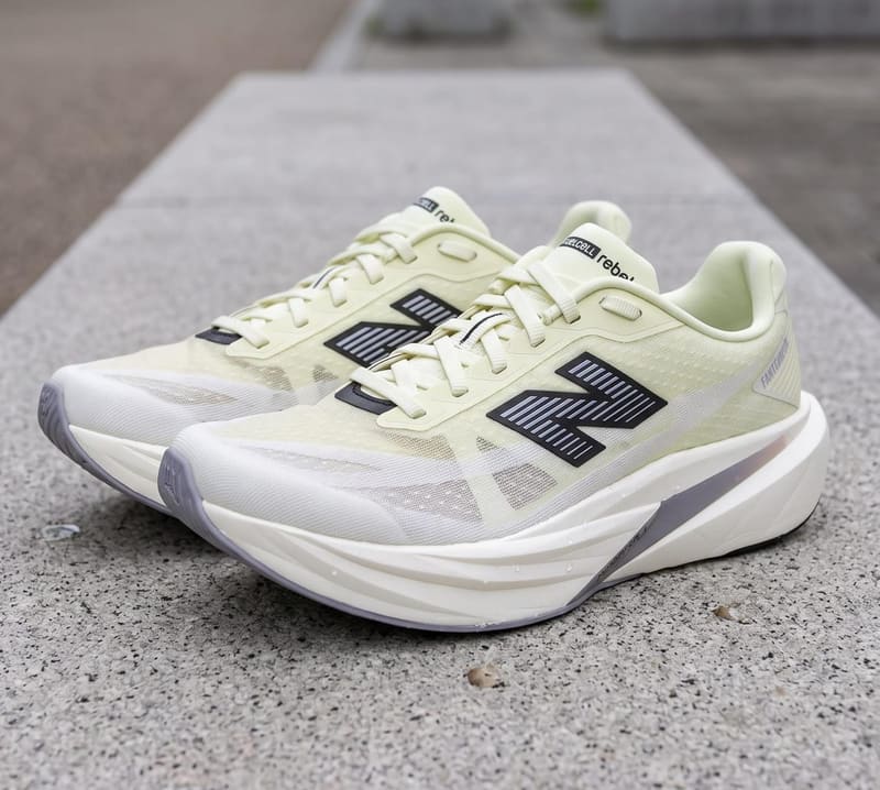 Tenis New Balance Fuelcell Rebel V5 Masculino Verde Lilas