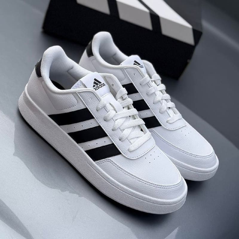 Tenis Adidas Breaknet Feminino Off White Preto