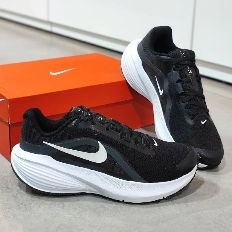 Tenis Nike Downshifter 14 Feminino Preto Branco
