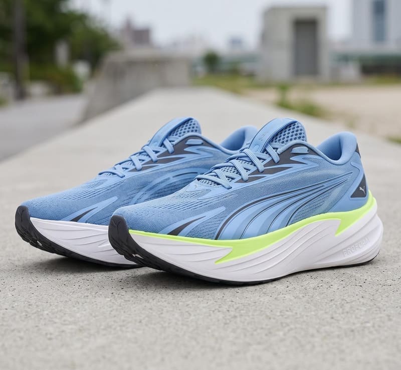 Tenis Puma Maxima Pro Azul Verde
