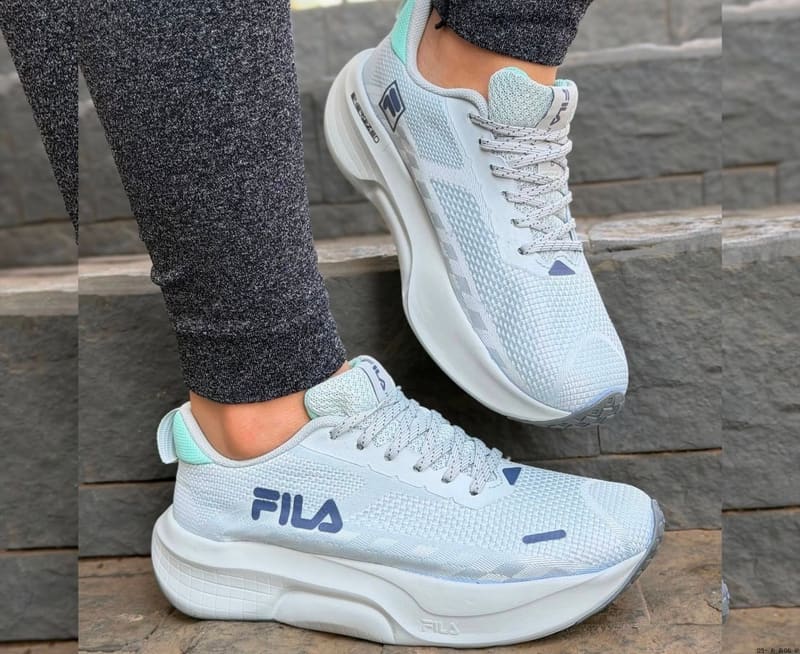 Tenis Fila Breeze Feminino Azul Verde
