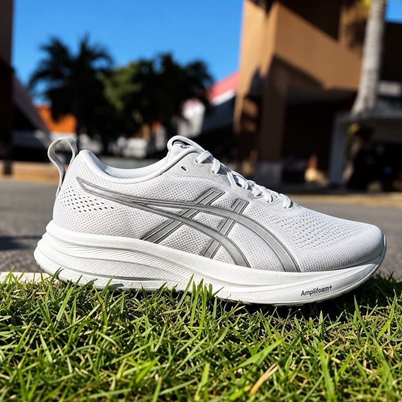Tenis Asics Ugoki Feminino Bege Cinza
