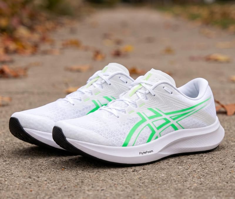 Tenis Asics Hyper Speed 5 Feminino Branco Verde