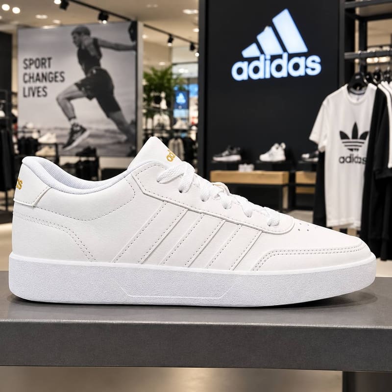 Tenis Adidas Breaknet Feminino Off White