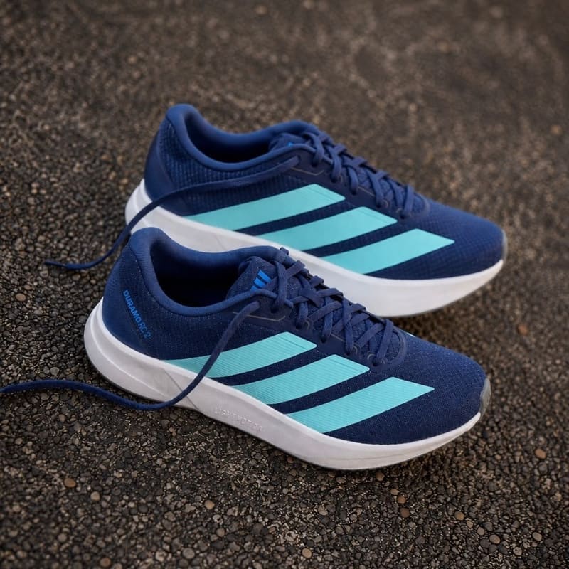 Tenis Adidas Duramo Rc 2 Masculino Roxo Verde