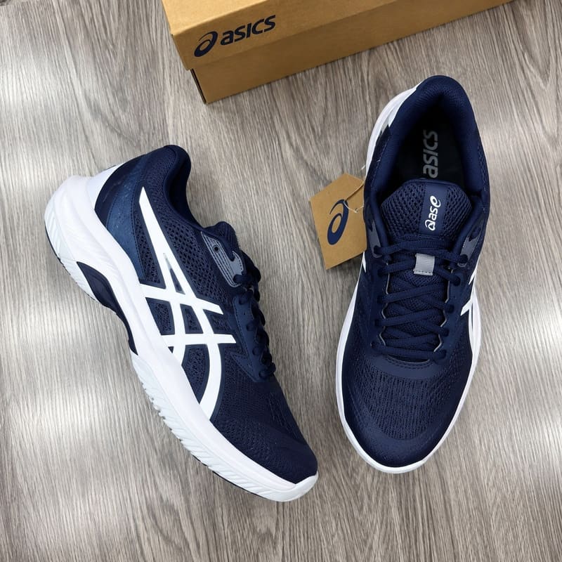 Tenis Asics Gameff Feminino Azul Branco