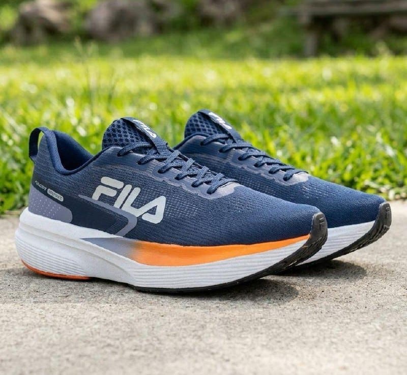 Tenis Fila Racer Fastpace Masculino Marinho Laranja