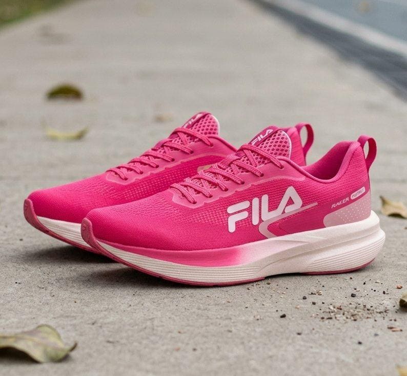 Tenis Fila Racer Fastpace Feminino Azul Rosa