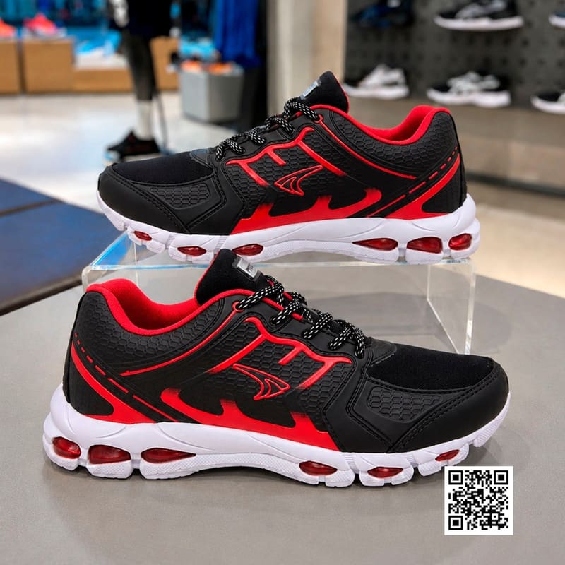 Tenis Tryon Tauri Masculino Preto Vermelho